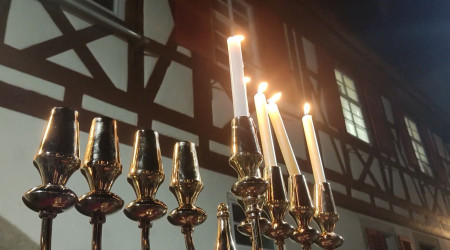Der Anschlag am Bondi Beach Australien wirft seine Schatten auf das Chanukka-Fest im Reutlinger Spitalhof (Quelle: BWeins)